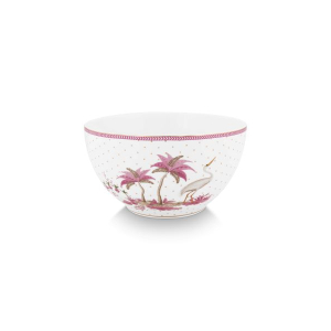 Jolie dots gold pink kom groot